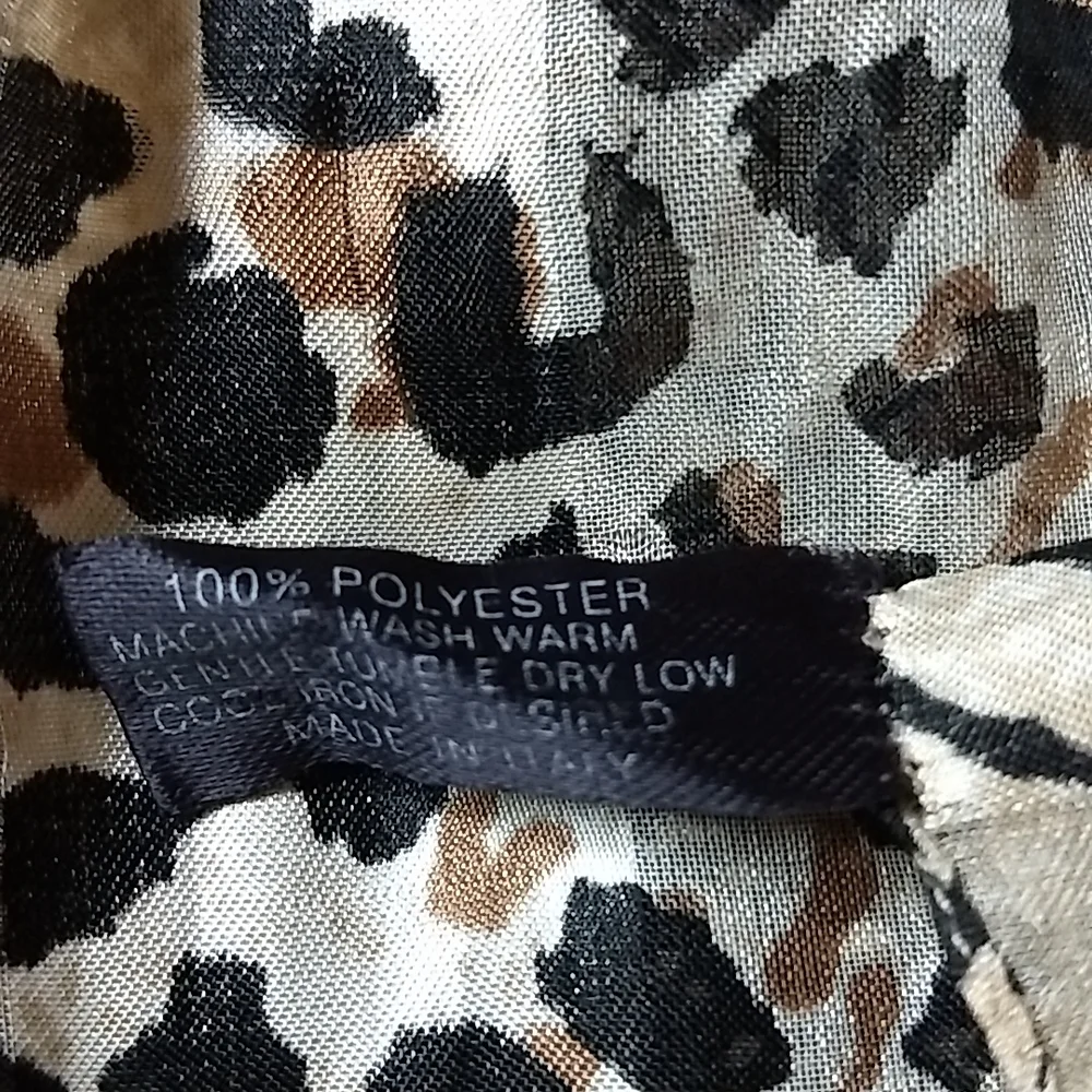 Animal Print Scarf